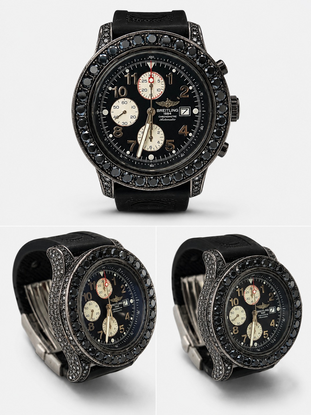 Breitling Super Avenger “Blackout” Custom